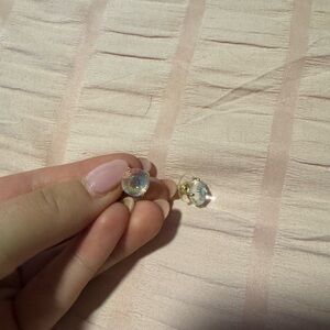 Kendra Scott Gold and Crystal Stud Earrings